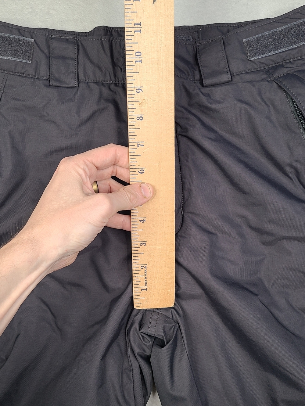Columbia Snow Pants Mens Small Gray Bugaboo Omni Tech Snowboard Ski Lined - Picture 8 of 14